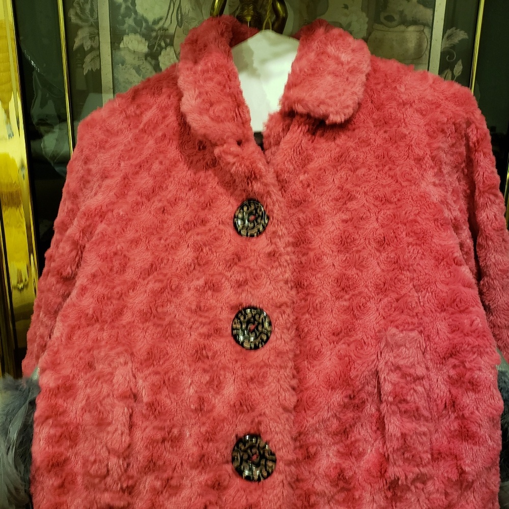 Girls Rug Style Jacket - Picture 4 of 5